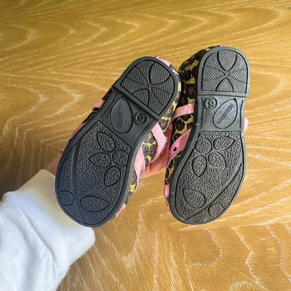 Vintage 2013 Hello Kitty Ballet Flats with Sparkles and Cheetah Print - Picture 4 of 7